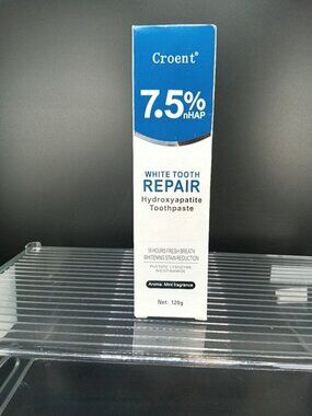Croent 7.5% nHAP Hydroxyapatite Toothpaste Mint Fragrance 120g